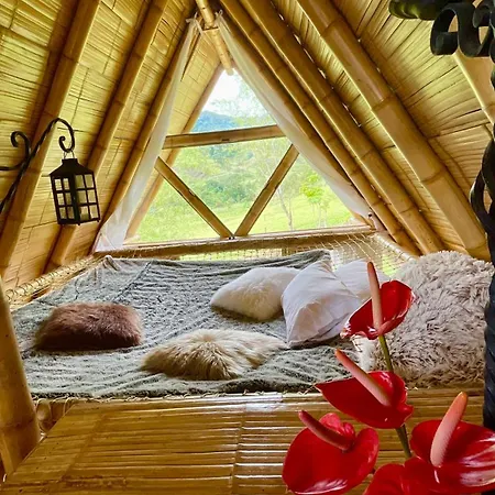 Glamping La Herradura Santa Rosa de Cabal Exterior photo